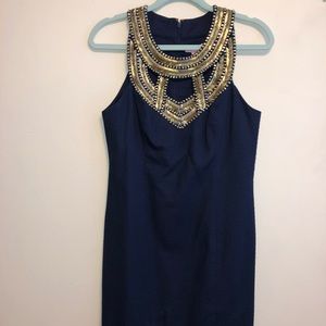 Lilly Pulitzer Shift Dress (Navy)